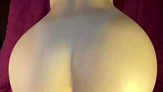 roommate's perfect bubble ass bent over doggystyle riding skinny pussy