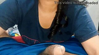 neha bhabhi, deepthroat this big cock for cum mouthful!