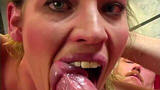 Daisy Layne, lick balls then suck cock for POV facial?