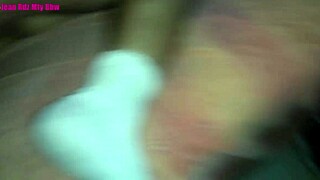 Cheating fat Mexican milf wife swallows hot cum in mouth after pounding