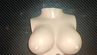 dolly begs for close-up anal creampie on desk squeezing her small tits domination slap!