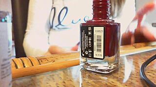 Long Nails Tease in Sexy ASMR Hand Play