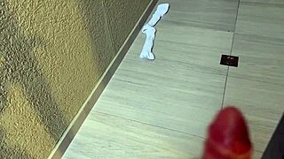 hijastra shakes huge ass in school uniform shower—daddy rams her tight pussy till cum