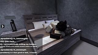 shy roblox girl begs for cock when she gets horny