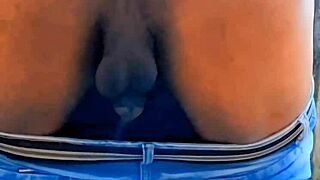 sissy slut pisses outdoors small cock humiliated stripped compilation