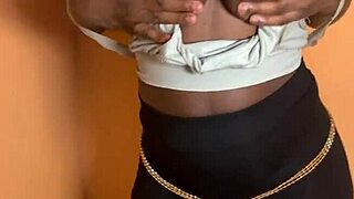 AFRICAN EBONY BABE TAKES ROUGH BACKSHOTS FROM BIG COCK!