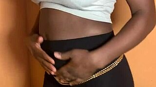 AFRICAN EBONY BABE TAKES ROUGH BACKSHOTS FROM BIG COCK!