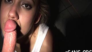 two horny girls compete in group fuck contest bent over taking huge cocks!! 🍆💦 who wins?