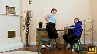 Tutor4K Pretty Tutor Ditches Lesson For Student Copulation HD