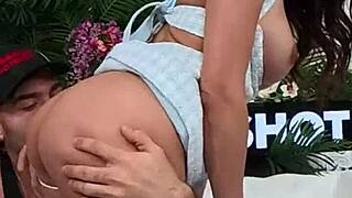 Chloe Amour's Shy Throat Fucked Sloppy And Rough!