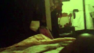 Watch this shemale stroke her big cock till explosion