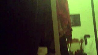 Watch this shemale stroke her big cock till explosion