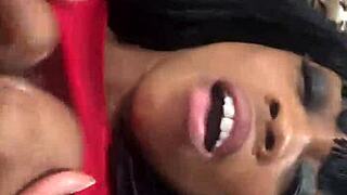 fresh ebony milf pounded by italian machine interracial pov cumshot climax