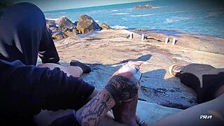 Maré De Masturbação - Explosive Outdoor Cumshot Bliss