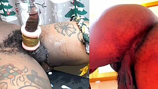 Hallelujah Johnson smells ass feels dick cums in mouth