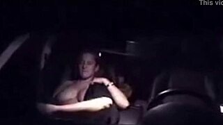 Busty Milf Fingers Pussy In Car Public