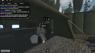 ukrainian sneaks into my war base and i end up fucking her hard