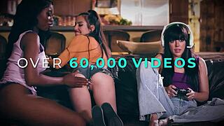 Devils Film cutie awakens straight bestie's pussy passion. Emotions surge wildly! 💋🌟