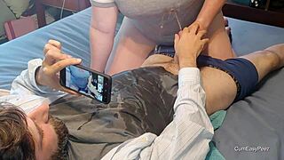 oops spilled hot piss after my huge cum blast shower