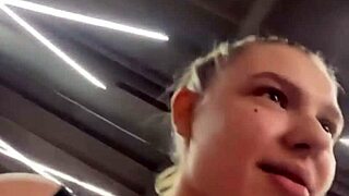 Horny Teen Workout Turns Into Big Tits Fingering Cum Orgasm Gym Fuck!