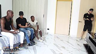 Madison still cheats hubby joins friends gangbang dp cum face 😱🍆💦