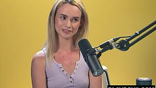 petite blonde teen khloe kingsley fingers her hairy pussy to orgasm solo