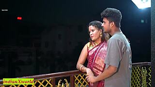 Unmarried couple's hot dating sex leads to creampie.