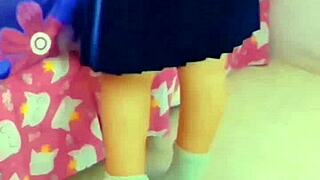 My mexican schoolgirl swallows my hot load