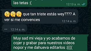 My friend lets me film her for a little cash homemade latina style