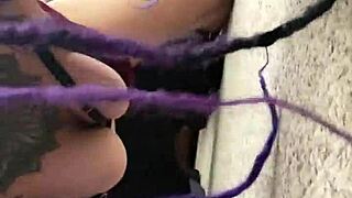 Tattoo latina slut begs for rough bbc breeding in doggystyle