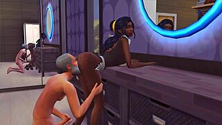 Wow, Idoso Bangs Hot Maid in Sims 4 Hentai!