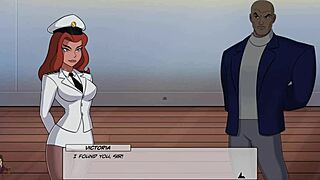 dc comics unlimited part 89 featuring talia in animated scene