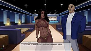 dc comics unlimited part 89 featuring talia in animated scene