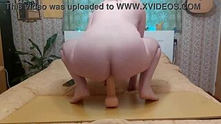 Blonde Rides Huge Monster Cock Rough And Deep!