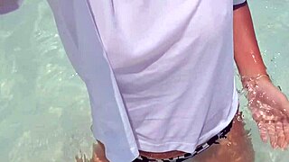 Extreme Slut Plays with Wet Pussy Outdoors