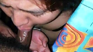 Latina Teen Sucks Cock To Orgasm