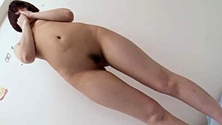 Ashida Mako squirts hard from my toy teasing her amateur pussy relentlessly.