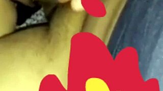 Why is my aunt bent over in doggystyle, squirting like a slut while moaning loudly?