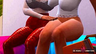 phone chat with boyfriend while stepmom listens