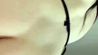 b chloe's homemade pov session starts with a blowjob, then 69, and ends with intense fucking