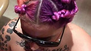 Latina Slut Sucks Big Black Cock In Dressing Room