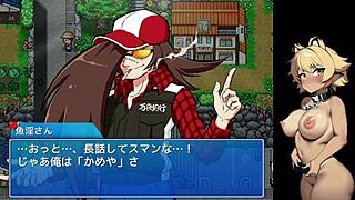 i explore a new fishing spot in this hentai game with intense action