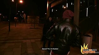 Outdoor Encounter With Goth Girl Zeyna