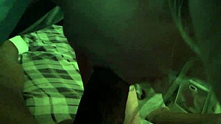 Sloppy snowbunny takes on a cuck's deepthroat