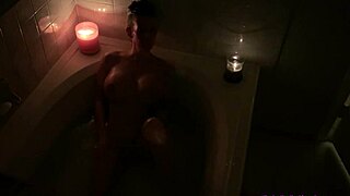 Brooke enjoys a hot bath before sucking some dick 😏💦