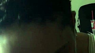 Sloppy Deepthroat on Massive Black Cock with Glasses and Big Tits