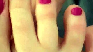 Wow, check my dirty feet in nylon for your footjob fetish!