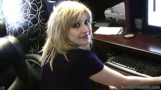 I, naughty georgia, giv a blowjob an get fucked hard in closeup