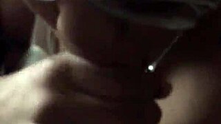 Sloppy Deepthroat on Massive Black Cock with Glasses and Big Tits