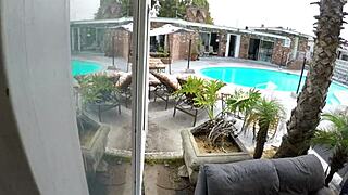 gigi breeze gets spied on while tanning nude